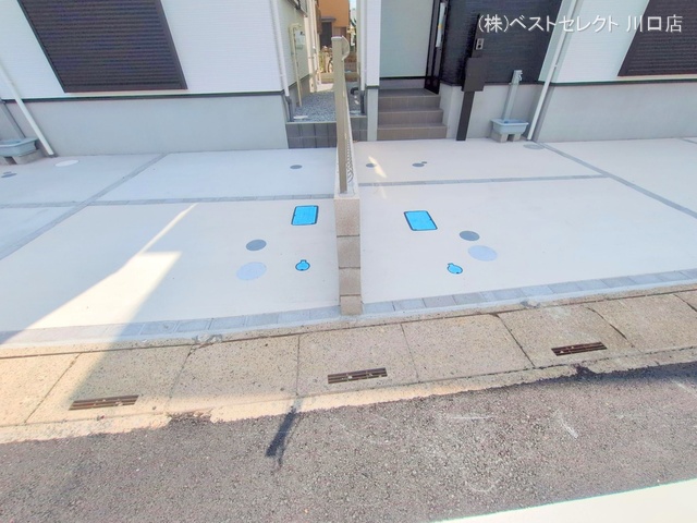 埼玉県川口市南鳩ヶ谷7丁目の新築戸建て完成写真 2025年8月27日撮影