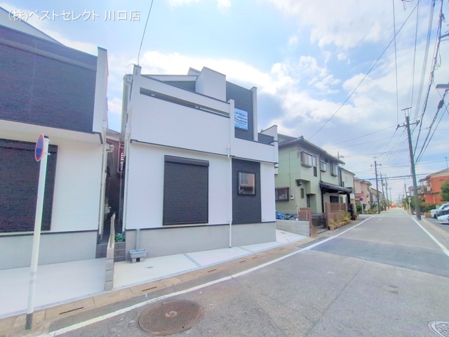 埼玉県川口市南鳩ヶ谷7丁目の新築戸建て完成写真 2025年8月27日撮影