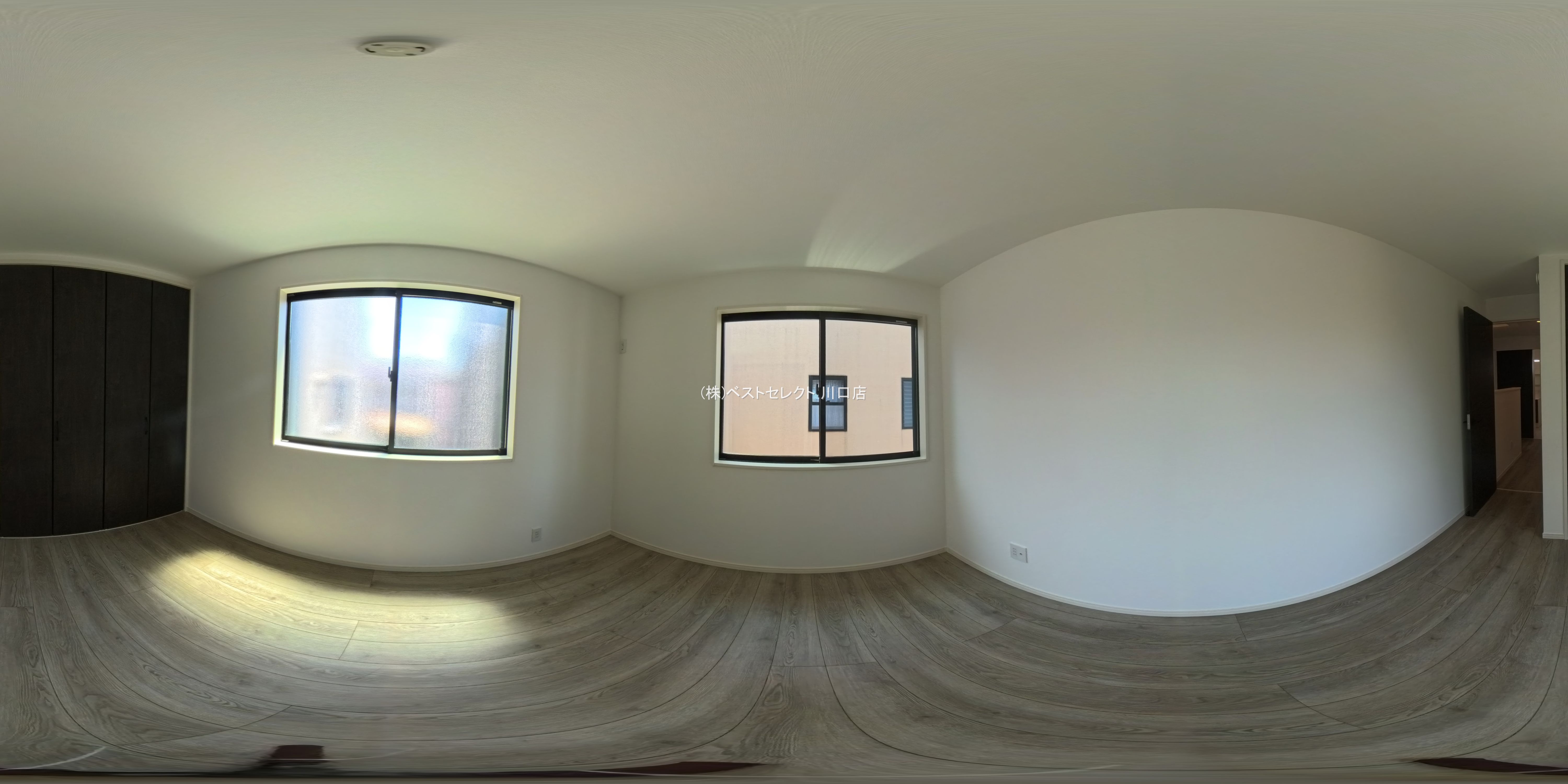 埼玉県川口市大字伊刈の未入居 戸建てパノラマ（居室メイン）写真 2025年6月5日撮影