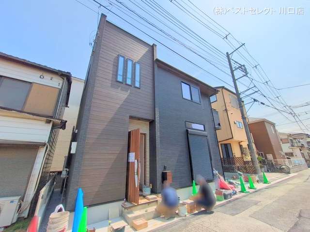 埼玉県川口市大字伊刈の未入居 戸建て外構写真 2025年4月7日撮影