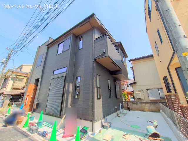 埼玉県川口市大字伊刈の未入居 戸建て外構写真 2025年4月7日撮影