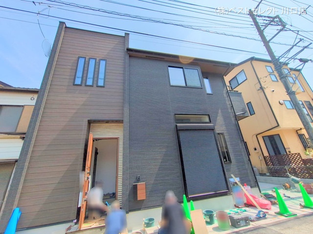 埼玉県川口市大字伊刈の未入居 戸建て外構写真 2025年4月7日撮影