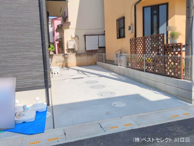 埼玉県川口市大字伊刈の未入居 戸建て完成写真 2025年4月30日撮影