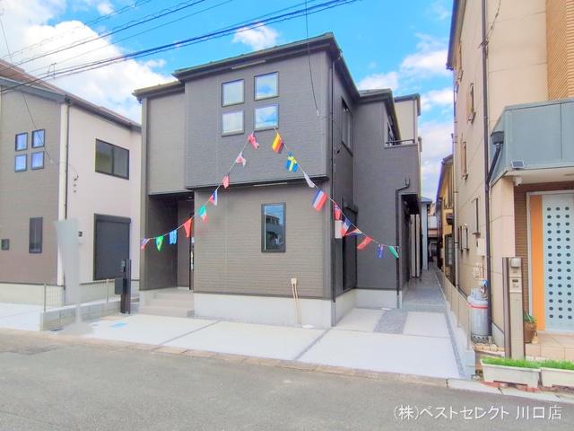 埼玉県川口市前川町４丁目の新築戸建て完成写真 2025年10月26日撮影