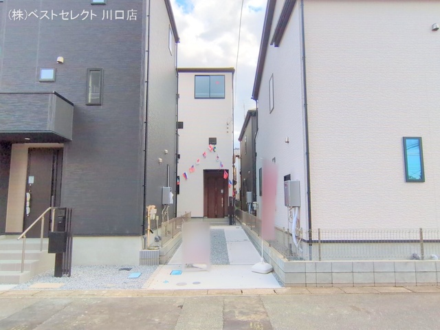 埼玉県川口市前川町４丁目の新築戸建て完成写真 2025年10月26日撮影