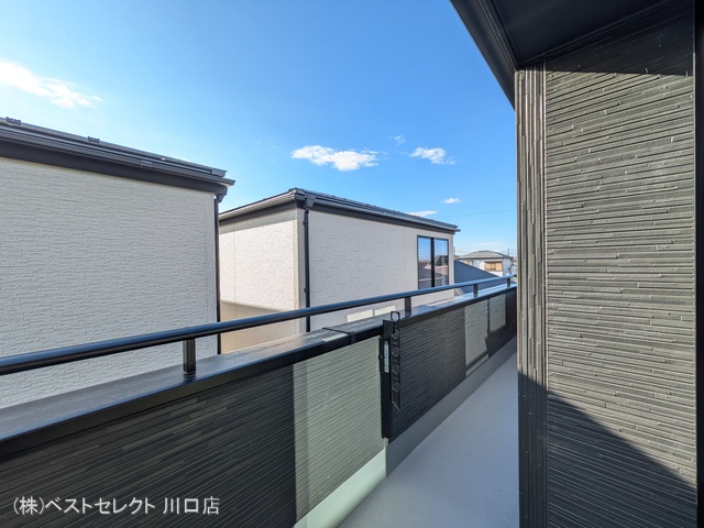 埼玉県川口市前川町４丁目の新築戸建てバルコニー写真 2025年12月21日撮影