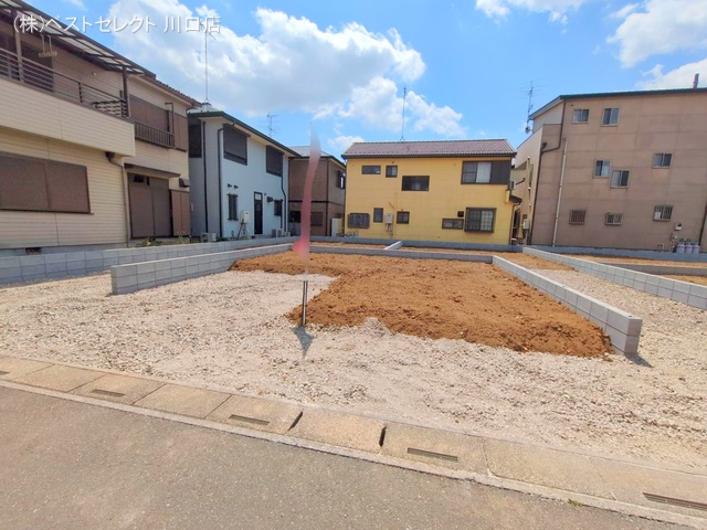 埼玉県川口市前川町４丁目の新築戸建て更地・土地写真 2025年4月30日撮影