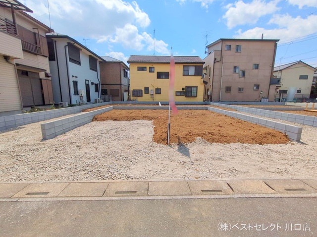 埼玉県川口市前川町４丁目の新築戸建て更地・土地写真 2025年4月30日撮影