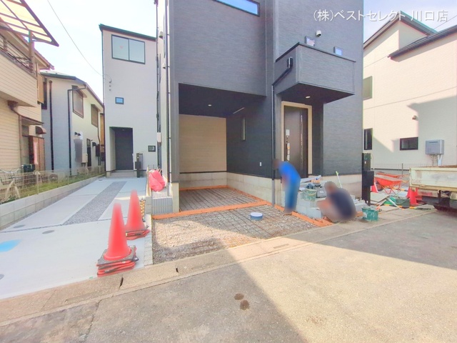 埼玉県川口市前川町４丁目の新築戸建て外構写真 2025年10月2日撮影