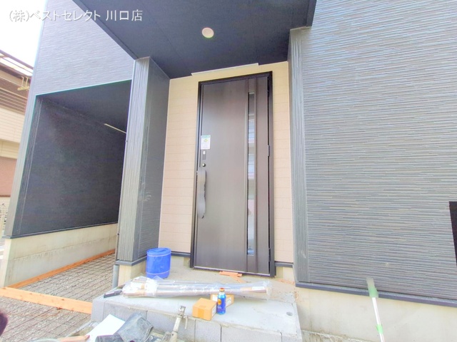 埼玉県川口市前川町４丁目の新築戸建て外構写真 2025年10月2日撮影