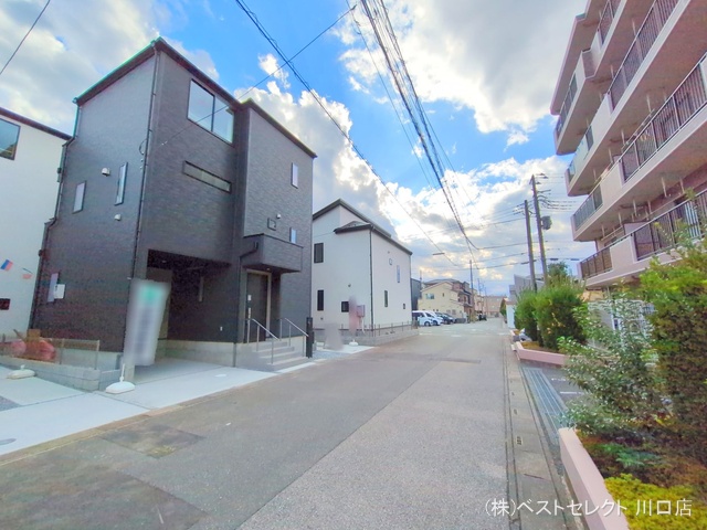 埼玉県川口市前川町４丁目の新築戸建て完成写真 2025年10月26日撮影