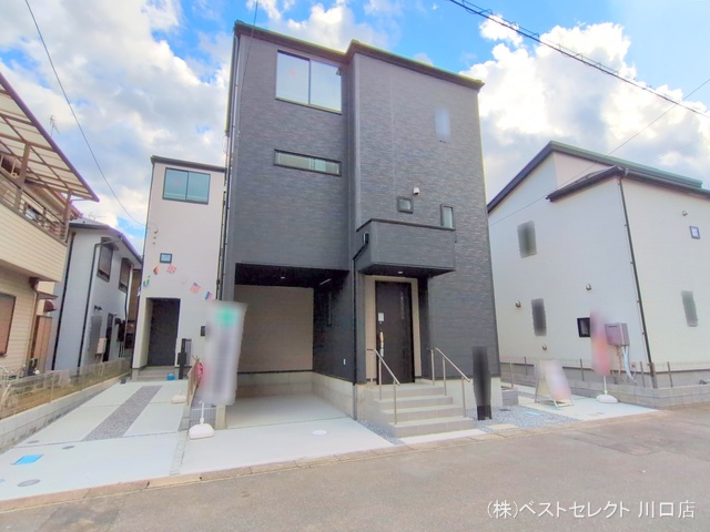 埼玉県川口市前川町４丁目の新築戸建て完成写真 2025年10月26日撮影