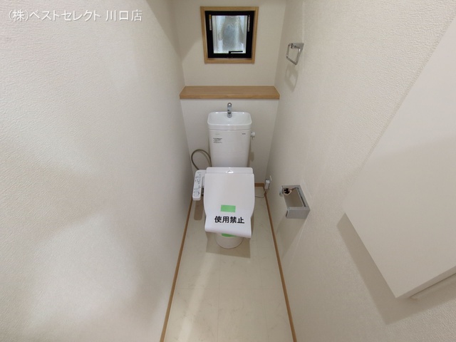 埼玉県川口市芝下3丁目の新築戸建てトイレ写真 2025年5月14日撮影