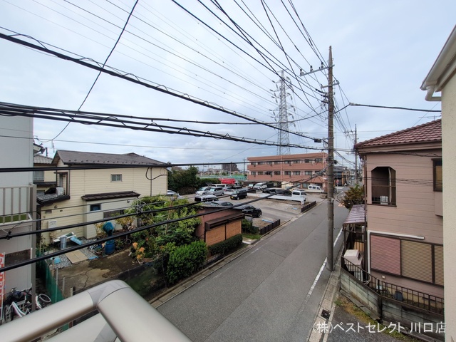 埼玉県川口市南鳩ヶ谷1丁目の新築戸建てバルコニー写真 2025年9月18日撮影