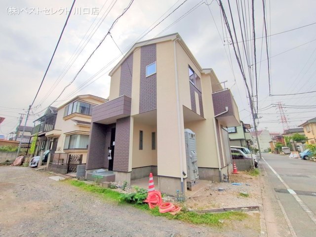 埼玉県川口市南鳩ヶ谷1丁目の新築戸建て外構写真 2025年7月6日撮影