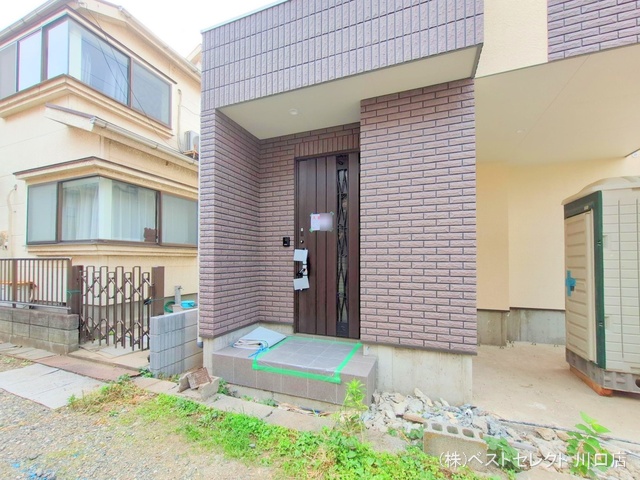 埼玉県川口市南鳩ヶ谷1丁目の新築戸建て外構写真 2025年7月6日撮影