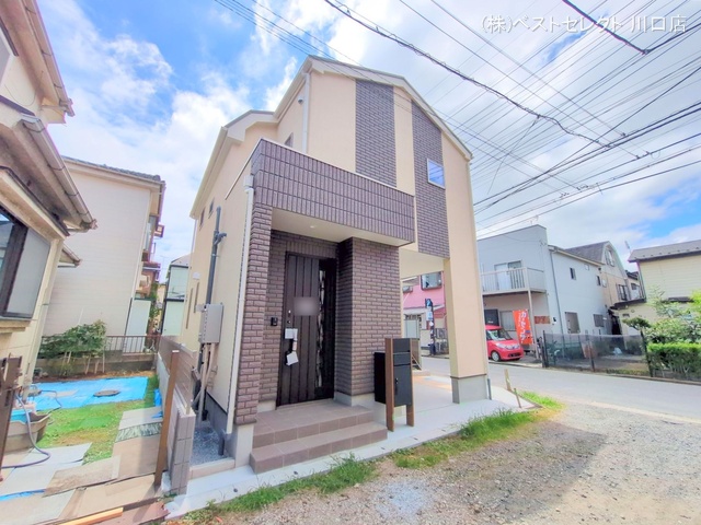 埼玉県川口市南鳩ヶ谷1丁目の新築戸建て完成写真 2025年7月31日撮影