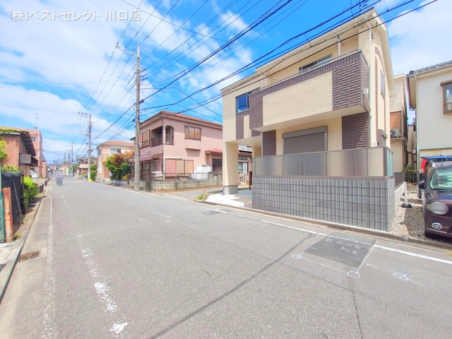 埼玉県川口市南鳩ヶ谷1丁目の新築戸建て完成写真 2025年7月31日撮影