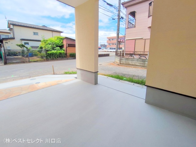 埼玉県川口市南鳩ヶ谷1丁目の新築戸建て完成写真 2025年7月31日撮影