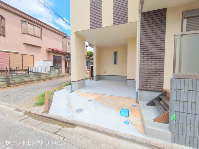 埼玉県川口市南鳩ヶ谷1丁目の新築戸建て完成写真 2025年7月31日撮影