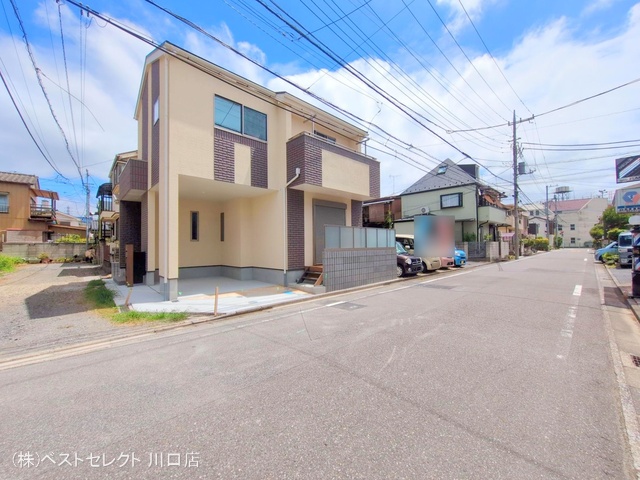 埼玉県川口市南鳩ヶ谷1丁目の新築戸建て完成写真 2025年7月31日撮影