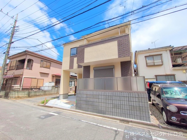 埼玉県川口市南鳩ヶ谷1丁目の新築戸建て完成写真 2025年7月31日撮影