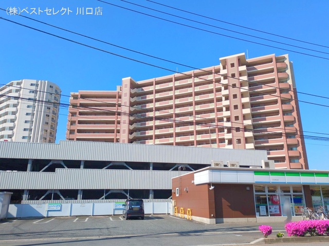埼玉県川口市末広1丁目のマンション『パークスクエア川口』外観写真 2025年4月28日撮影