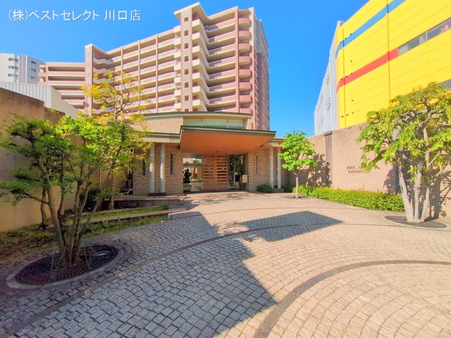 埼玉県川口市末広1丁目のマンション『パークスクエア川口』外観写真 2025年4月28日撮影