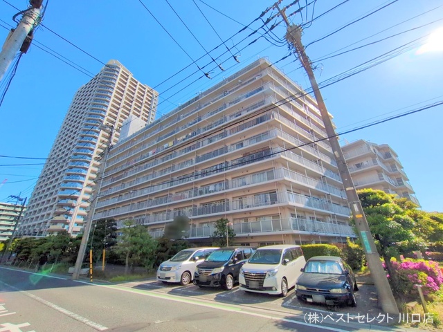 埼玉県川口市金山町のマンション『コスモ川口サンスクエア』外観写真 2025年4月29日撮影