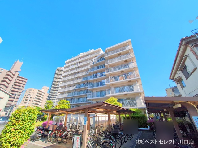 埼玉県川口市金山町のマンション『コスモ川口サンスクエア』外観写真 2025年4月29日撮影