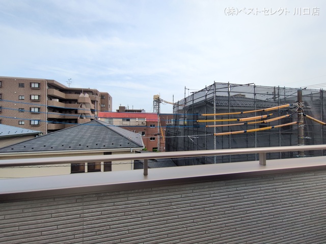 埼玉県川口市芝2丁目の新築戸建てバルコニー写真 2025年5月21日撮影