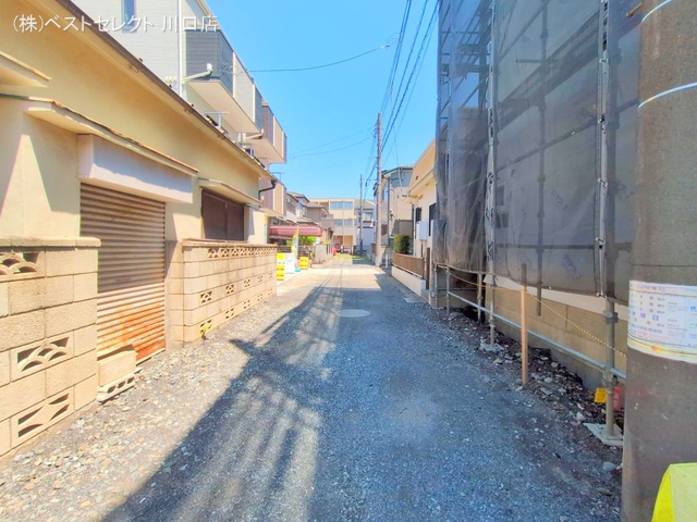 埼玉県川口市芝2丁目の新築戸建て完成写真 2025年5月7日撮影