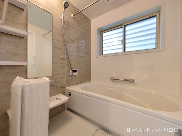 埼玉県川口市芝2丁目の新築戸建てお風呂写真 2025年5月21日撮影