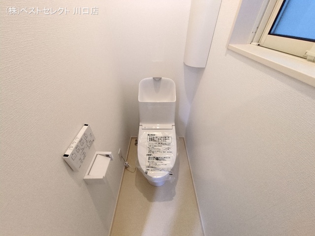 埼玉県川口市芝2丁目の新築戸建てトイレ写真 2025年5月21日撮影