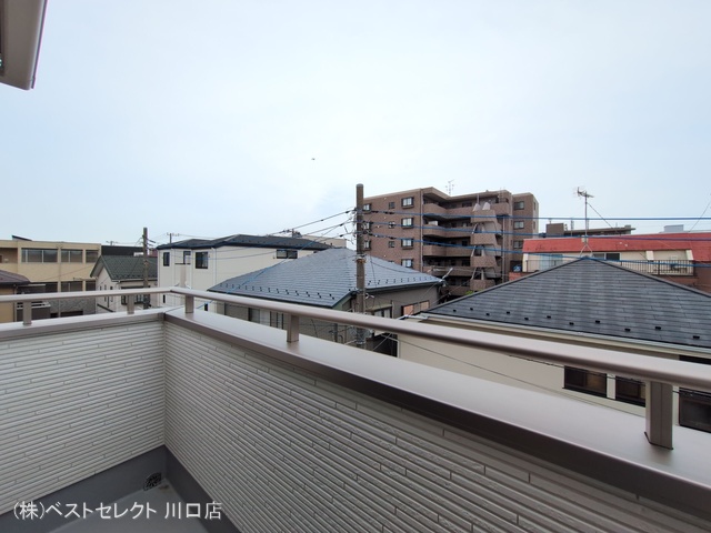 埼玉県川口市芝2丁目の新築戸建てバルコニー写真 2025年5月21日撮影