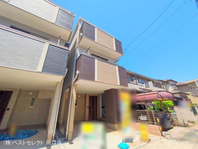 埼玉県川口市芝2丁目の新築戸建て完成写真 2025年5月7日撮影