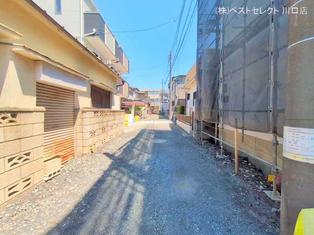 埼玉県川口市芝2丁目の新築戸建て完成写真 2025年5月7日撮影