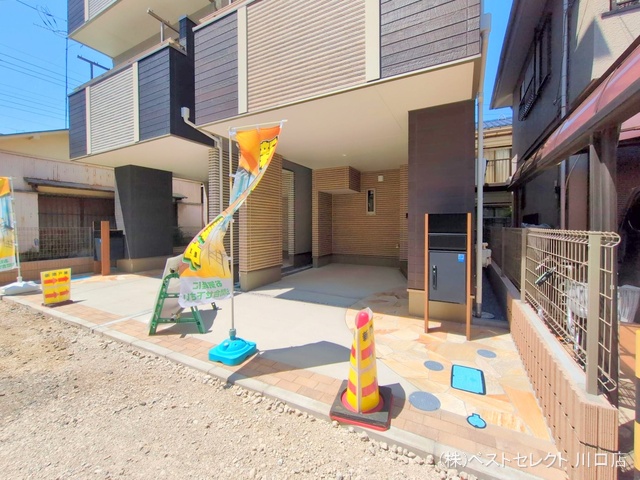 埼玉県川口市芝2丁目の新築戸建て完成写真 2025年5月7日撮影