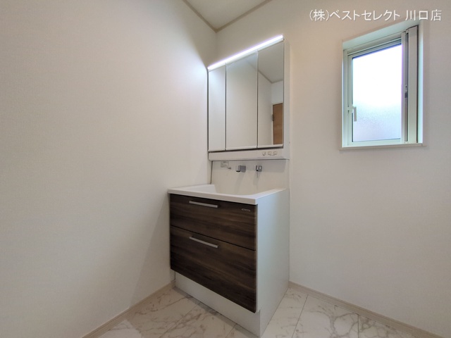 埼玉県川口市芝2丁目の新築戸建て洗面所写真 2025年5月21日撮影