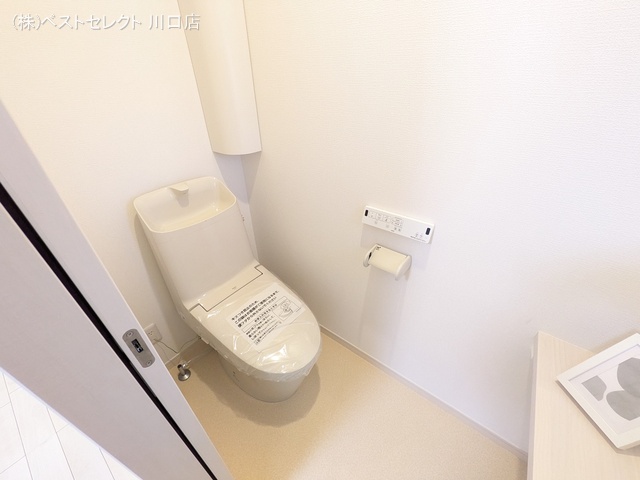 埼玉県蕨市南町３丁目の新築戸建てトイレ写真 2026年1月22日撮影