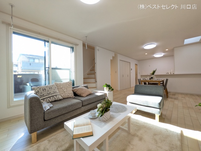 埼玉県蕨市南町３丁目の新築戸建てリビング写真 2026年1月22日撮影