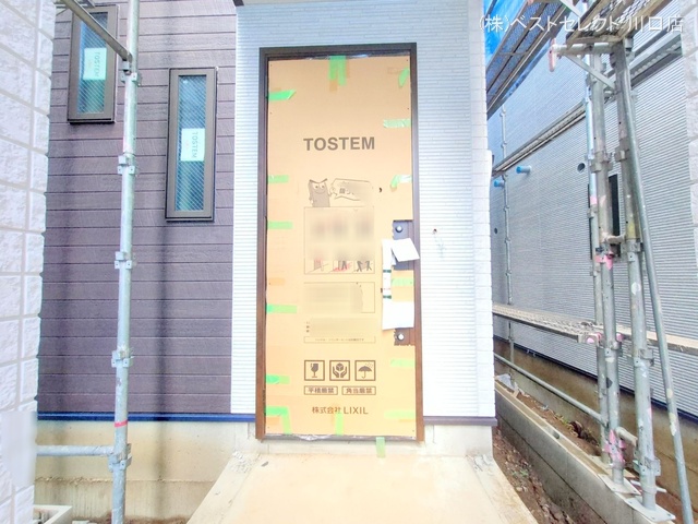 埼玉県蕨市南町３丁目の新築戸建て外構写真 2025年7月10日撮影