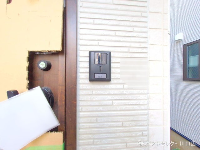 埼玉県蕨市南町３丁目の新築戸建て外構写真 2025年8月6日撮影