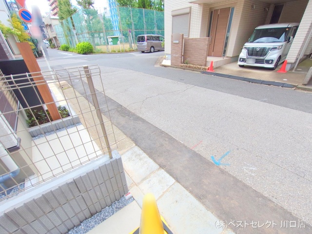 埼玉県蕨市南町３丁目の新築戸建て完成写真 2025年10月5日撮影