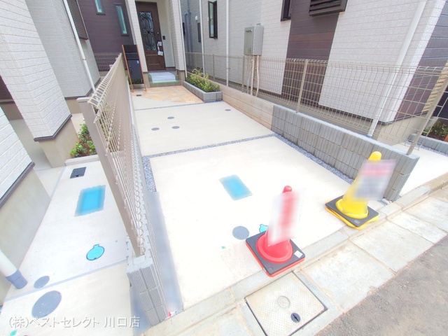 埼玉県蕨市南町３丁目の新築戸建て完成写真 2025年10月5日撮影