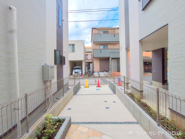 埼玉県蕨市南町３丁目の新築戸建て完成写真 2025年10月5日撮影