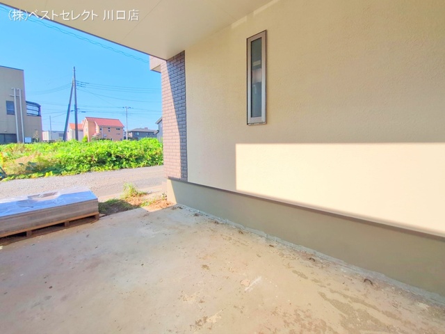 埼玉県川口市大字里の新築戸建て外構写真 2025年6月16日撮影