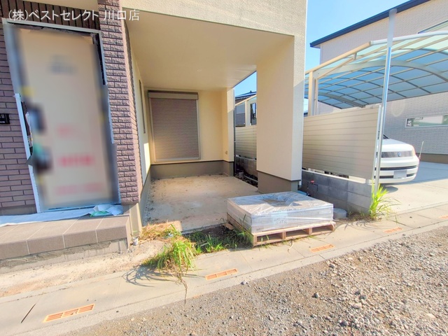 埼玉県川口市大字里の新築戸建て外構写真 2025年6月16日撮影