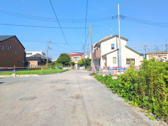 埼玉県川口市大字里の新築戸建て外構写真 2025年6月16日撮影