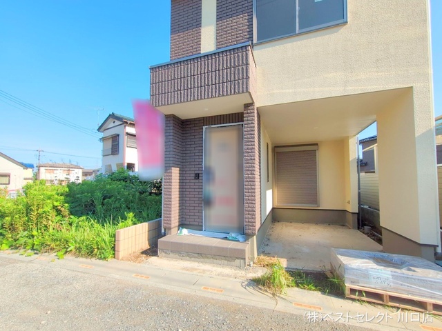 埼玉県川口市大字里の新築戸建て外構写真 2025年6月16日撮影